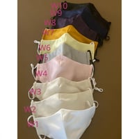 كمامة بكريستال بالوان متنوعة - evening mask