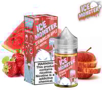 نكهة سولت كوكتيل فراولة بطيخ تفاح بارد ICE Monster...