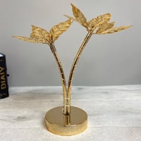 شجرة مضيئة ذهبية تعمل عالبطارية