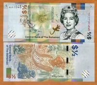 جزر الباهاما فئة ½ دولار أنسر
