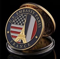 عملة معدنية | 🇺🇸 🇫🇷