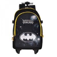 شنطة ترولي 18.5 انش أسود مع مقلمية - باتمان