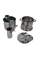 غلاية شاي سماور يعمل بواسطة الفحم او الحطب كشتات