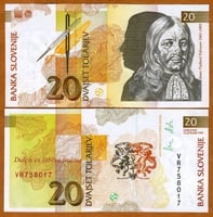 سلوفينيا فئة 20 تولار أنسر