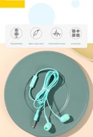 سماعة سلكية بخاصية تقليل الضوضاء - اخضر