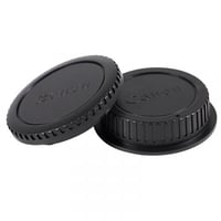 غطاء خلف العدسة مع غطاء الكاميرا كانون