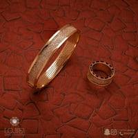 اسوارة وخاتم مطلي