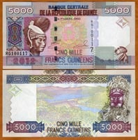 غينيا فئة 5000 فرنك أنسر
