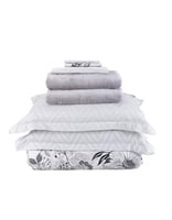 طقم مفارش مزدوج كينج سايز ِArden مع بطانية شتوية