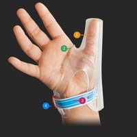 مانع مص الاصبع الابهام للاطفال مقاس صغير - منتج ام...