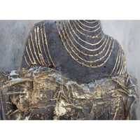 لوحة حائط عصرية كانفس برسم بارز مزودة بإطار خشبي م...