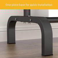 علاقة ملابس معدن شماعة ملابس أسود 110*54*150(132)س...