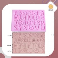 قالب الحروف الانجليزي خط زخرفي