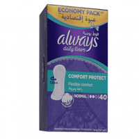 اولويز فوط يومية راحة ومرونة عادية 40 فوطة