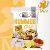 ايت ريل رقائق الحمص بنكهة الليمون الحار 113 جرام