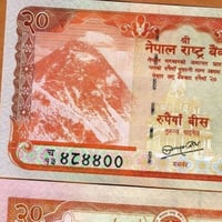 نيبال فئة 20 روبية أنسر