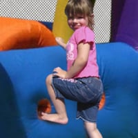 هابي هوب قلعة الحواجز النطاطة