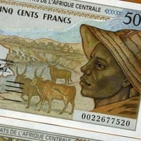 غينيا الاستوائية فئة 500 فرنك وسط افريقيا أنسر