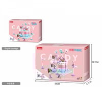 سلوبان قطع تركيب بلاستيك زاوية مطعم الحلويات - 328...