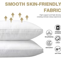 بكج مخدة فندقية قطن 1200 جرام 10 حبات