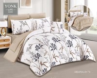 مفرش نفرين 6 قطع فاخر صيفي