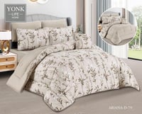 مفرش نفرين 6 قطع فاخر صيفي