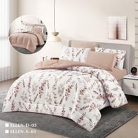 مفرش نفرين 6 قطع فاخر صيفي