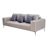 صوفا هيفن مخمل رمادي sofa Heaven