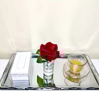 فازات زجاج جوري احمر