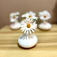 فازات ميني ورد ابيض٦قطع