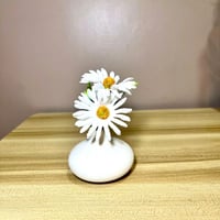 فازات ميني ورد ابيض٦قطع