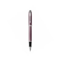 قلم باركر آي إم ارجواني فاتح حبر حواف كروم