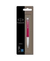 قلم باركر إيربان فاشون احمر مساكة معدن جاف