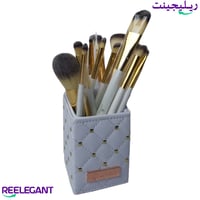 طقم فرش الفخامة بقاعده أنيقه لون أبيض 12فرشه