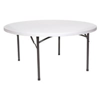 طاولة بلاستك دائرية