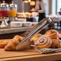 ملقاط خدمة استيل 23.5 سم