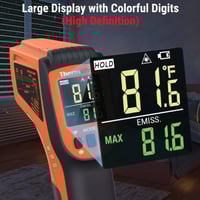 مقياس حرارة الطعام ليزر