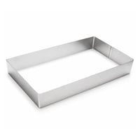 قالب كيك استيل مستطيل