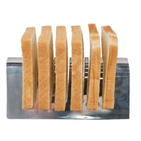 حامل خبز التوست استيل 6 خانات