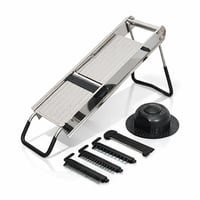 قطاعة خضار يدوية مع شرائح لتقطيع