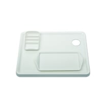 طقم تبسي ضيافة ابيض 36*3.2 سم