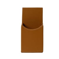 حامل جهاز التحكم جلد بني 8*12 سم