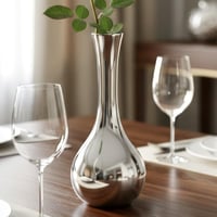 مزهرية استيل ثقيلة