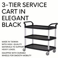 عربة خدمة تايواني 3 دور 102×52×110 سم