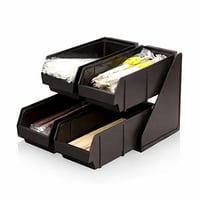 حامل صندوق بلاستك 4 خانة