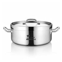 قدر طبخ ستانلس ستيل مع الغطاء