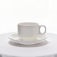 كوب شاي مع الصحن / طقم 6 حبات