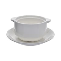 زبدية شربة مع الصحن 11,43 سم / كرتون 48 حبة