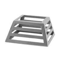 ستاند بوفية استيل مربع 15.5×11 سم