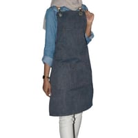 مريلة قماش متعددة الاستخداملت ازرق غامق 90010